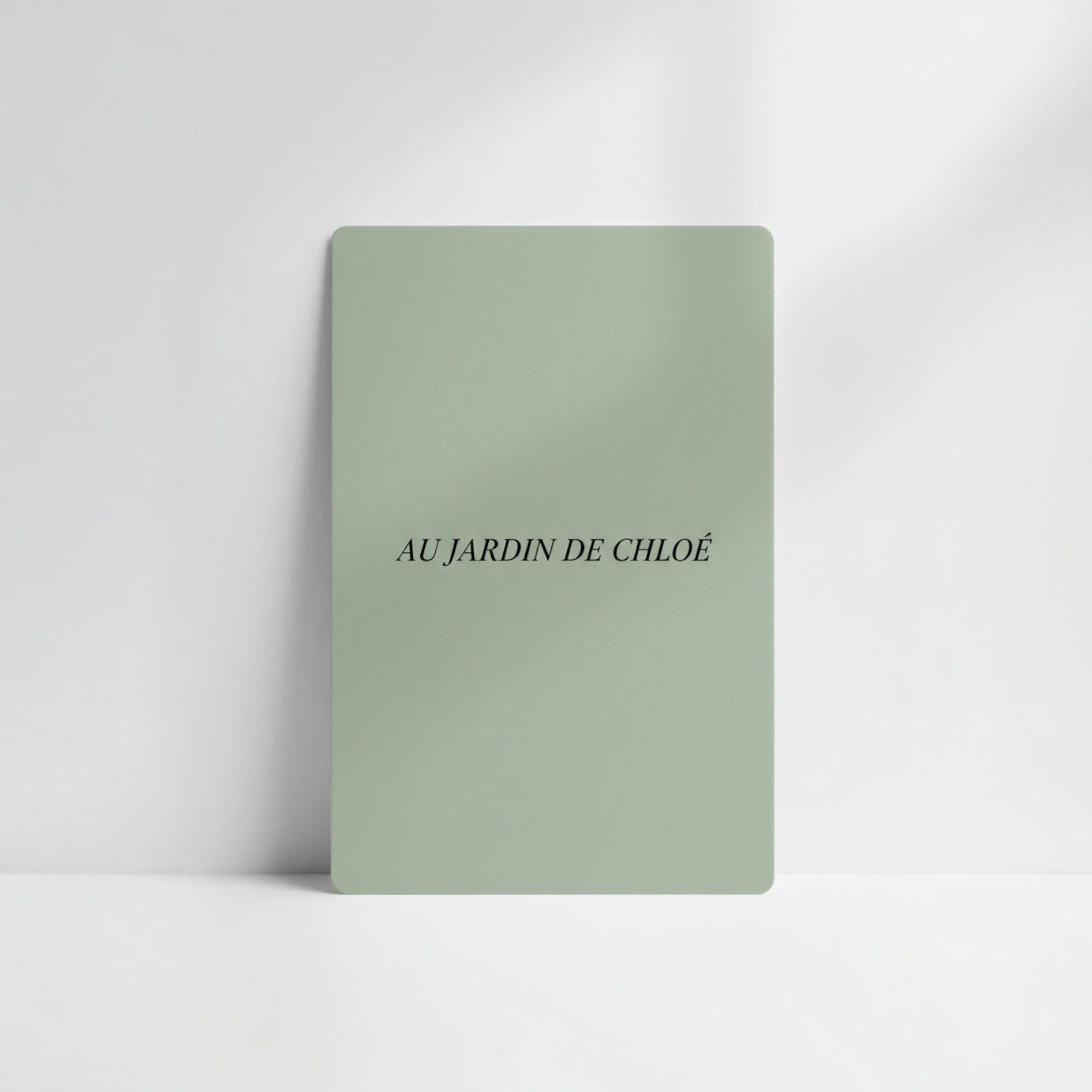 Carte cadeau AU JARDIN DE CHLOÉ pour mobilier de jardin et terrasse haut de gamme