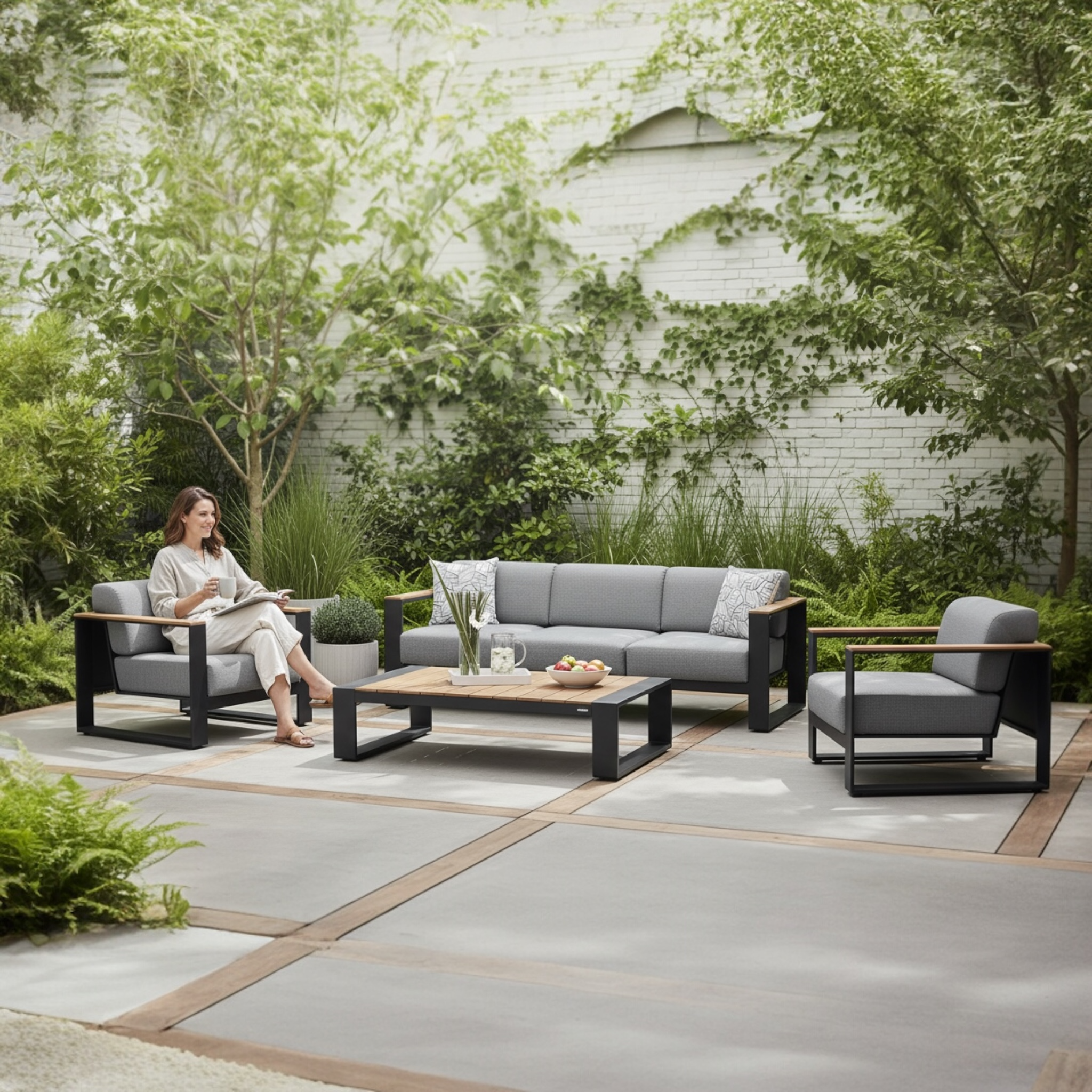 Transformation d'une Terrasse de 45m² avec la Collection SOFY - Projet Client