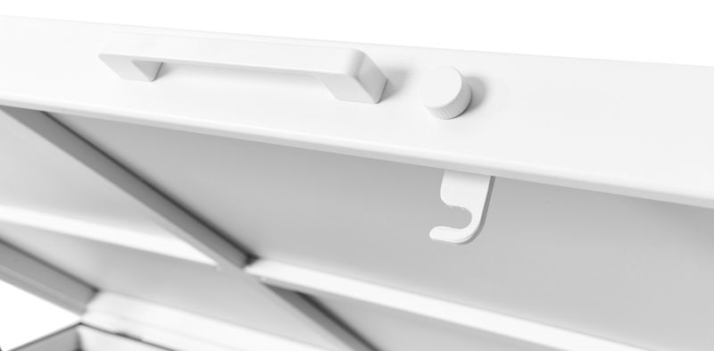 Coffre de Rangement  jardin en aluminium haut de gamme - EASY BLANC