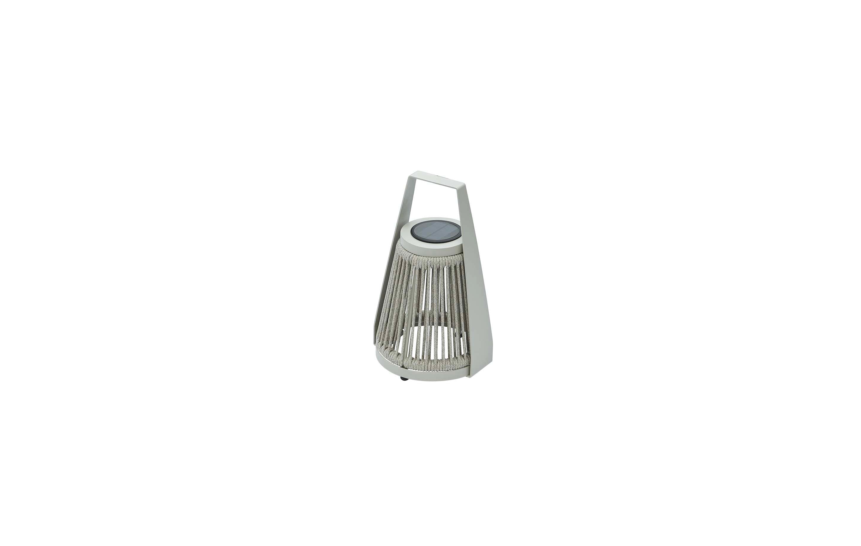 Lampe design extérieur en corde  - MILAN BEIGE