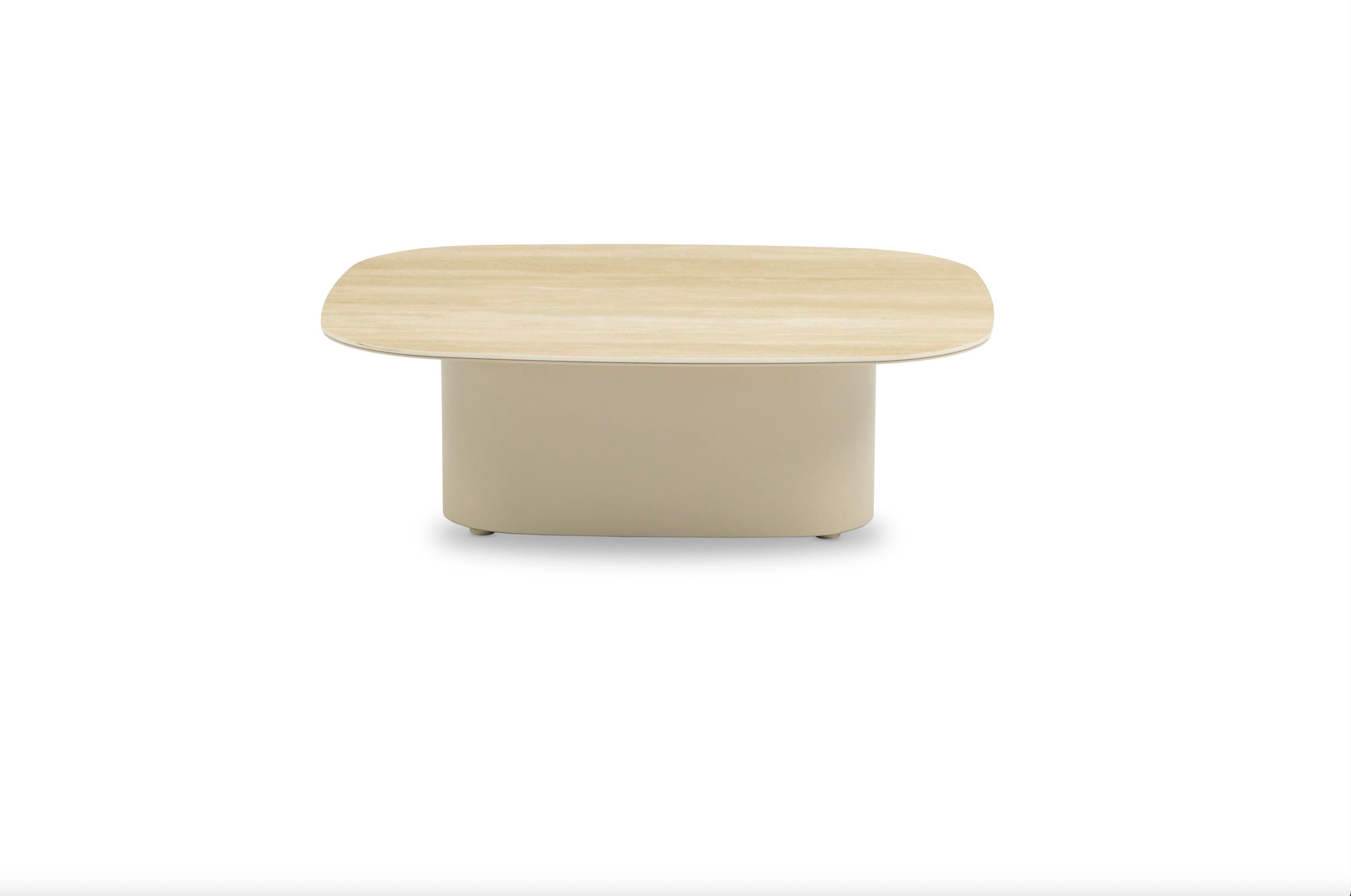 Salon de jardin en aluminium d'angle modulable - CAMILLE